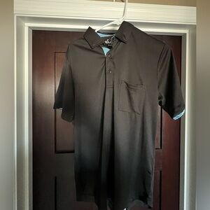 Elegant Black Polo Shirt by GIM